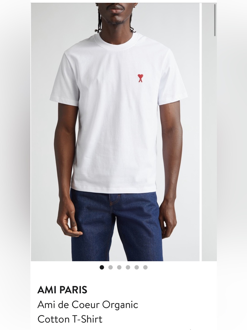 AMI Paris Ami de Coeur Heart Logo T-Shirt